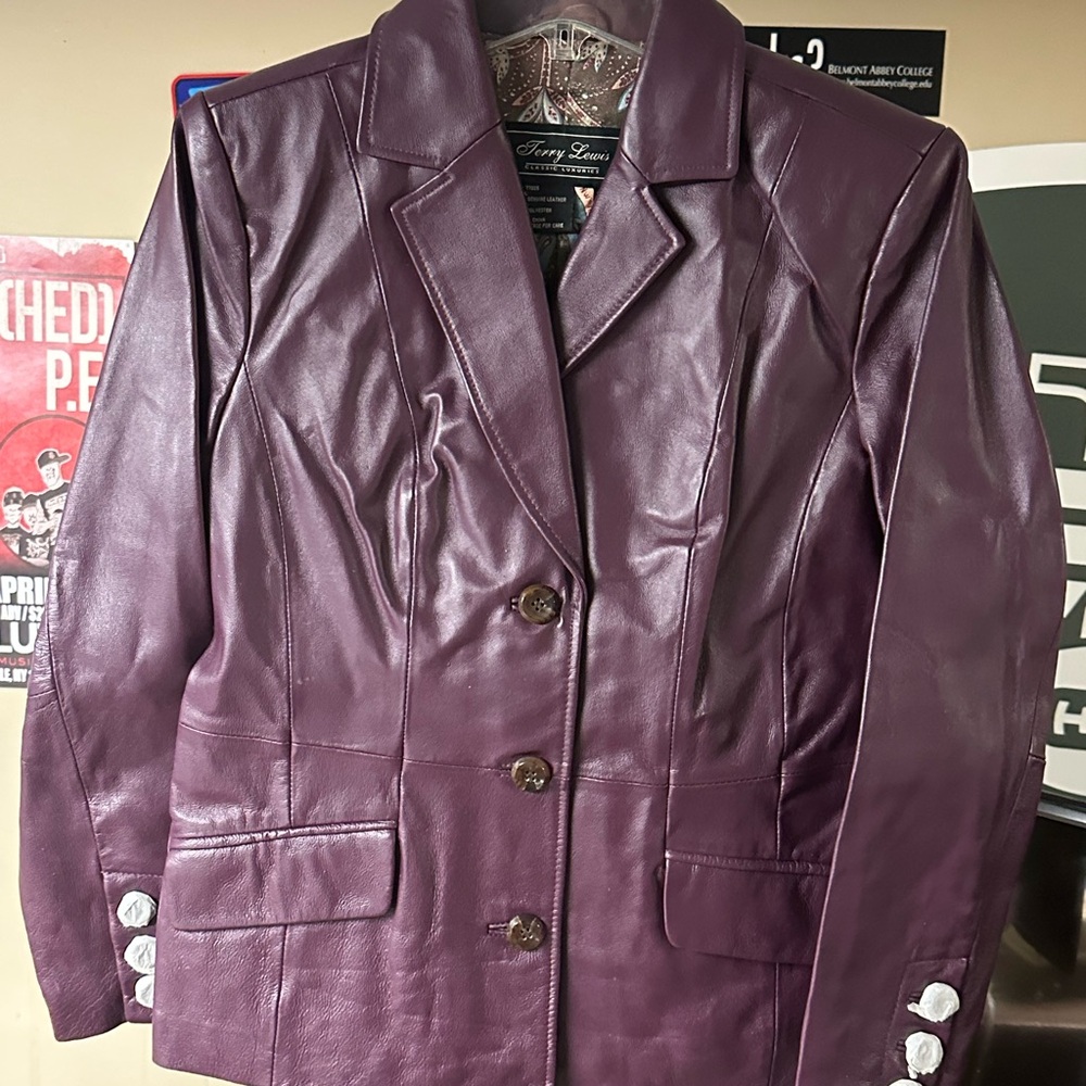 Terry Lewis Classic Luxuries Purple Blazer Jacket